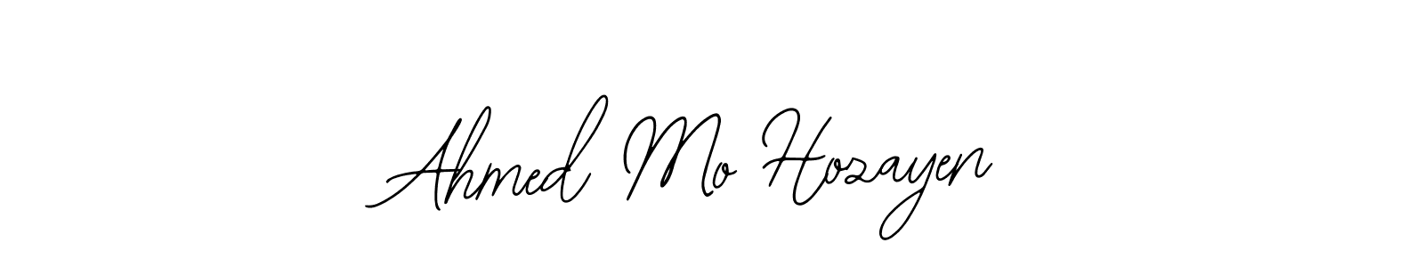 Make a beautiful signature design for name Ahmed Mo Hozayen. With this signature (Bearetta-2O07w) style, you can create a handwritten signature for free. Ahmed Mo Hozayen signature style 12 images and pictures png