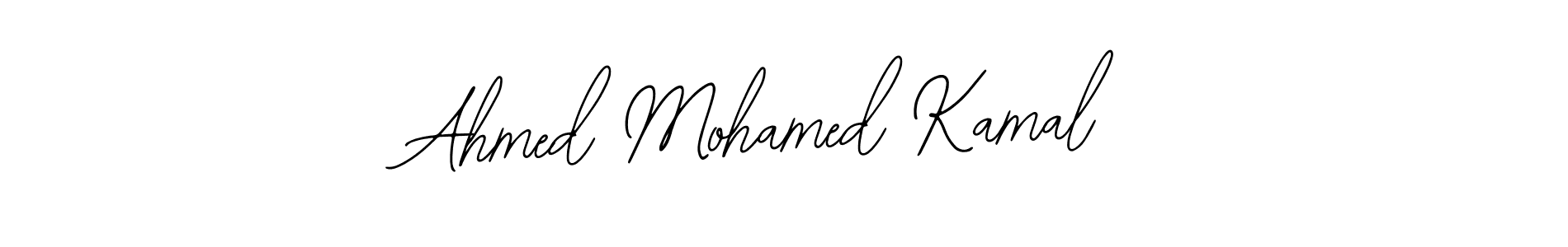 Also You can easily find your signature by using the search form. We will create Ahmed Mohamed Kamal name handwritten signature images for you free of cost using Bearetta-2O07w sign style. Ahmed Mohamed Kamal signature style 12 images and pictures png