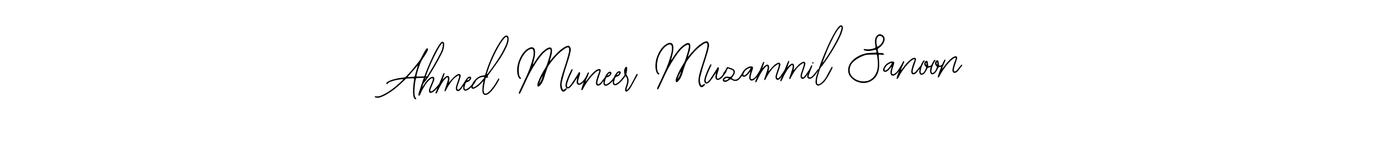 Once you've used our free online signature maker to create your best signature Bearetta-2O07w style, it's time to enjoy all of the benefits that Ahmed Muneer Muzammil Sanoon name signing documents. Ahmed Muneer Muzammil Sanoon signature style 12 images and pictures png