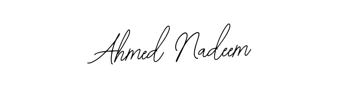 Make a beautiful signature design for name Ahmed Nadeem. With this signature (Bearetta-2O07w) style, you can create a handwritten signature for free. Ahmed Nadeem signature style 12 images and pictures png