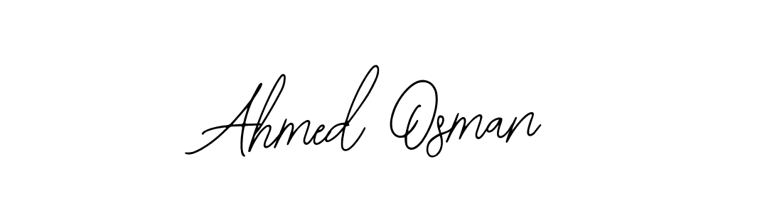 The best way (Bearetta-2O07w) to make a short signature is to pick only two or three words in your name. The name Ahmed Osman include a total of six letters. For converting this name. Ahmed Osman signature style 12 images and pictures png