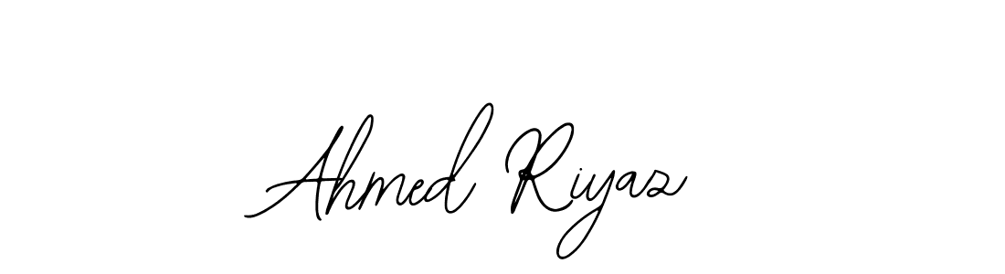 How to make Ahmed Riyaz signature? Bearetta-2O07w is a professional autograph style. Create handwritten signature for Ahmed Riyaz name. Ahmed Riyaz signature style 12 images and pictures png