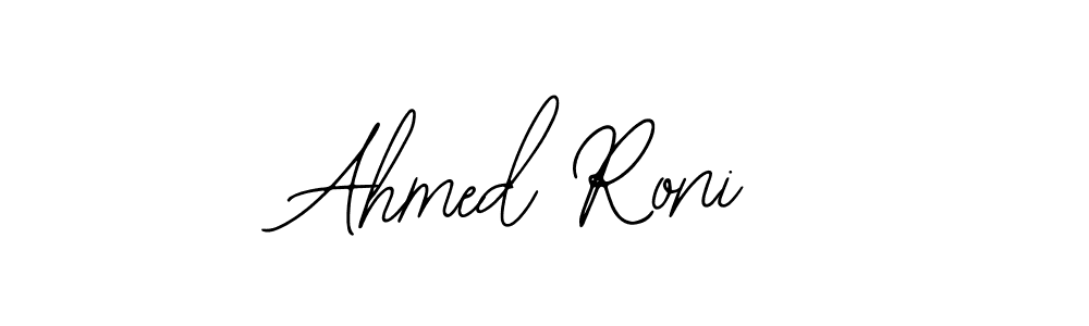 Create a beautiful signature design for name Ahmed Roni. With this signature (Bearetta-2O07w) fonts, you can make a handwritten signature for free. Ahmed Roni signature style 12 images and pictures png