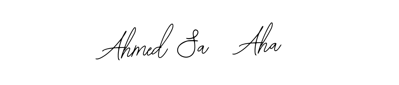 You can use this online signature creator to create a handwritten signature for the name Ahmed Sa   Aha. This is the best online autograph maker. Ahmed Sa   Aha signature style 12 images and pictures png