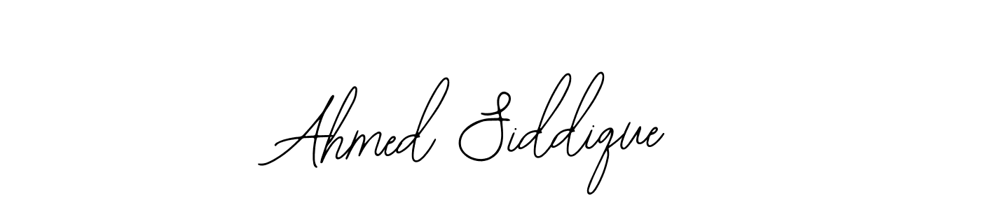 Design your own signature with our free online signature maker. With this signature software, you can create a handwritten (Bearetta-2O07w) signature for name Ahmed Siddique. Ahmed Siddique signature style 12 images and pictures png