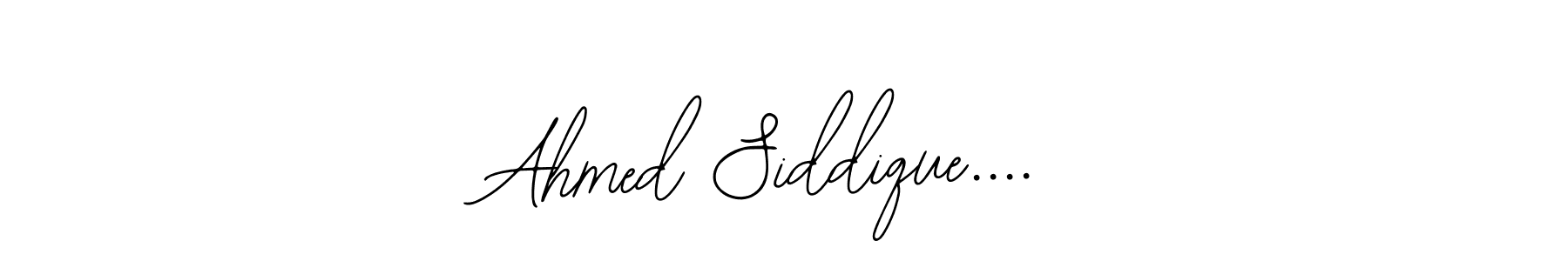 Make a beautiful signature design for name Ahmed Siddique..... With this signature (Bearetta-2O07w) style, you can create a handwritten signature for free. Ahmed Siddique.... signature style 12 images and pictures png