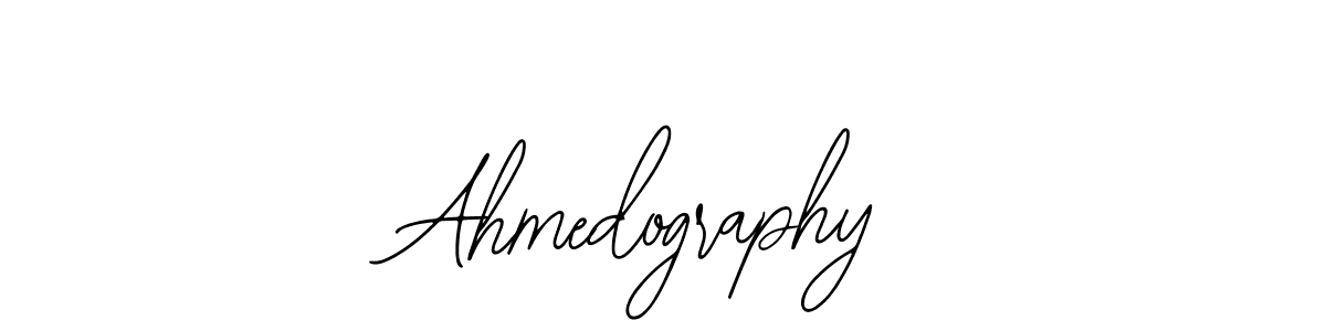 Make a short Ahmedography signature style. Manage your documents anywhere anytime using Bearetta-2O07w. Create and add eSignatures, submit forms, share and send files easily. Ahmedography signature style 12 images and pictures png