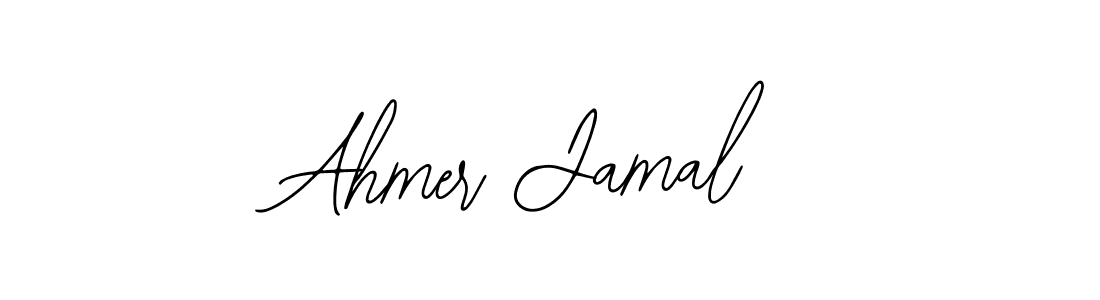 This is the best signature style for the Ahmer Jamal name. Also you like these signature font (Bearetta-2O07w). Mix name signature. Ahmer Jamal signature style 12 images and pictures png