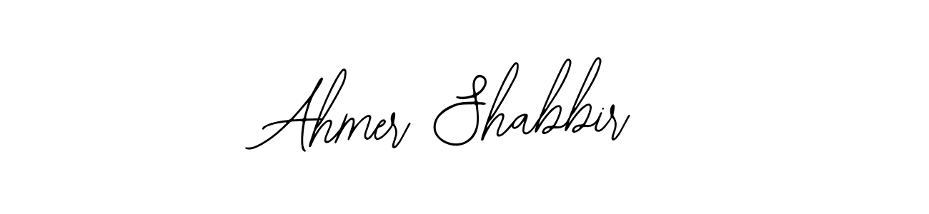 This is the best signature style for the Ahmer Shabbir name. Also you like these signature font (Bearetta-2O07w). Mix name signature. Ahmer Shabbir signature style 12 images and pictures png