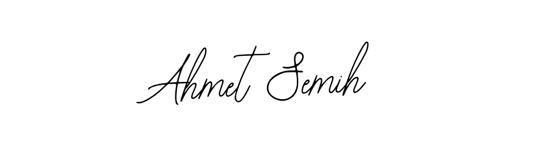 Also we have Ahmet Semih name is the best signature style. Create professional handwritten signature collection using Bearetta-2O07w autograph style. Ahmet Semih signature style 12 images and pictures png