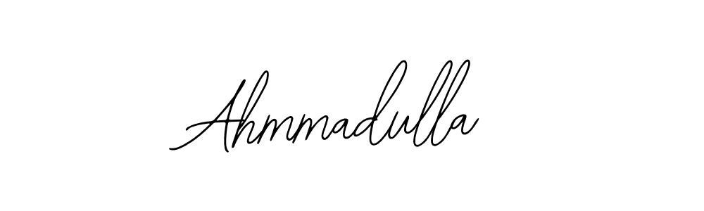 You should practise on your own different ways (Bearetta-2O07w) to write your name (Ahmmadulla) in signature. don't let someone else do it for you. Ahmmadulla signature style 12 images and pictures png