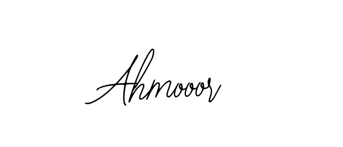 How to make Ahmooor name signature. Use Bearetta-2O07w style for creating short signs online. This is the latest handwritten sign. Ahmooor signature style 12 images and pictures png
