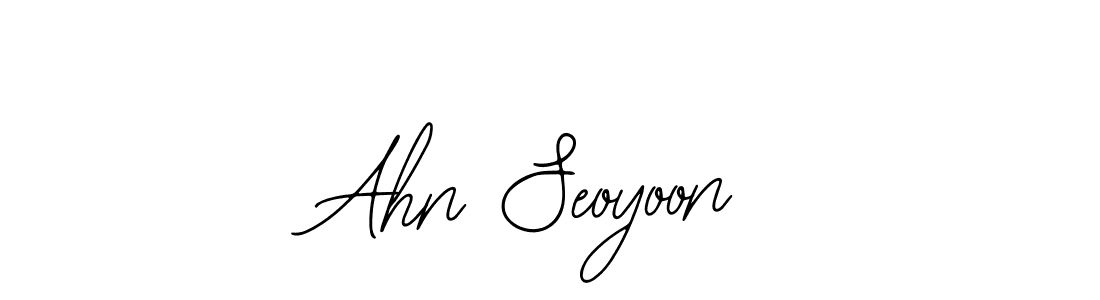 Also You can easily find your signature by using the search form. We will create Ahn Seoyoon name handwritten signature images for you free of cost using Bearetta-2O07w sign style. Ahn Seoyoon signature style 12 images and pictures png