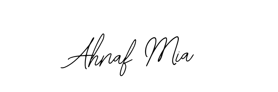 See photos of Ahnaf Mia official signature by Spectra . Check more albums & portfolios. Read reviews & check more about Bearetta-2O07w font. Ahnaf Mia signature style 12 images and pictures png