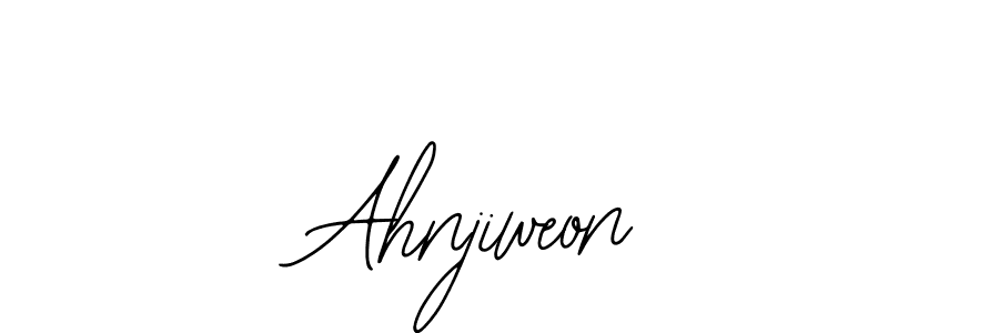 Ahnjiweon stylish signature style. Best Handwritten Sign (Bearetta-2O07w) for my name. Handwritten Signature Collection Ideas for my name Ahnjiweon. Ahnjiweon signature style 12 images and pictures png