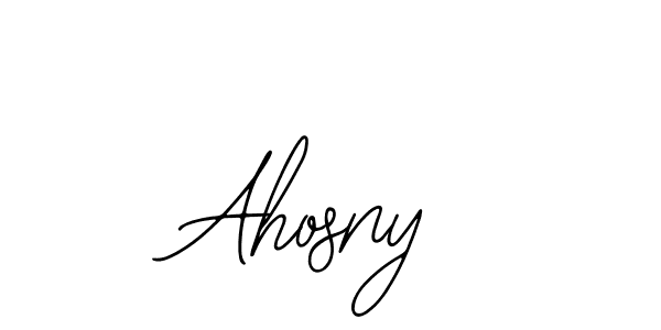 Make a beautiful signature design for name Ahosny. Use this online signature maker to create a handwritten signature for free. Ahosny signature style 12 images and pictures png