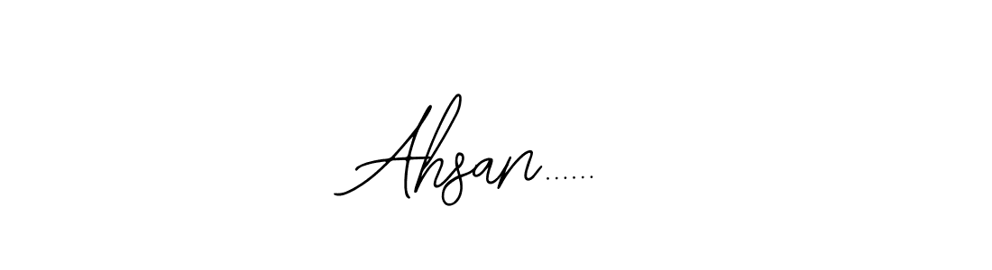 Use a signature maker to create a handwritten signature online. With this signature software, you can design (Bearetta-2O07w) your own signature for name Ahsan……. Ahsan…… signature style 12 images and pictures png