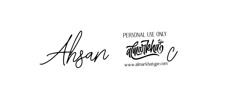 Design your own signature with our free online signature maker. With this signature software, you can create a handwritten (Bearetta-2O07w) signature for name Ahsan 2c. Ahsan 2c signature style 12 images and pictures png