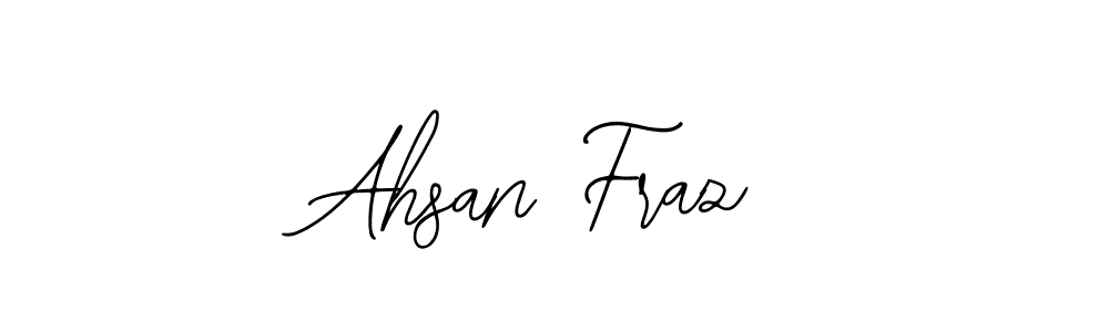 How to Draw Ahsan Fraz signature style? Bearetta-2O07w is a latest design signature styles for name Ahsan Fraz. Ahsan Fraz signature style 12 images and pictures png