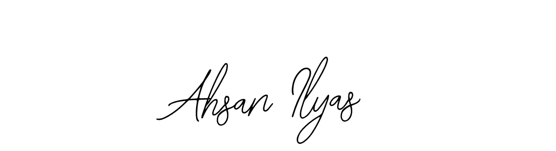 Create a beautiful signature design for name Ahsan Ilyas. With this signature (Bearetta-2O07w) fonts, you can make a handwritten signature for free. Ahsan Ilyas signature style 12 images and pictures png