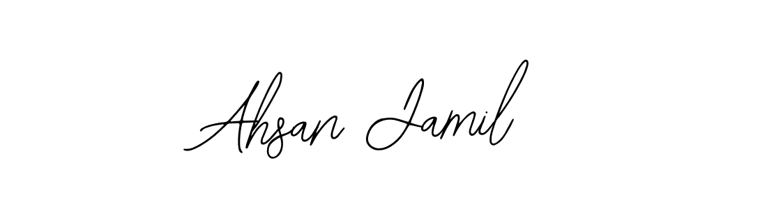 Also You can easily find your signature by using the search form. We will create Ahsan Jamil name handwritten signature images for you free of cost using Bearetta-2O07w sign style. Ahsan Jamil signature style 12 images and pictures png