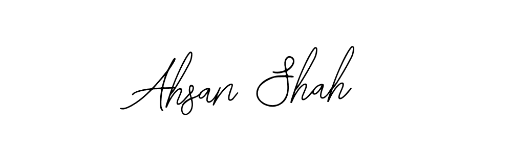 Similarly Bearetta-2O07w is the best handwritten signature design. Signature creator online .You can use it as an online autograph creator for name Ahsan Shah. Ahsan Shah signature style 12 images and pictures png