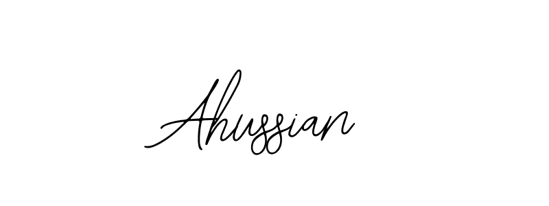 How to Draw Ahussian signature style? Bearetta-2O07w is a latest design signature styles for name Ahussian. Ahussian signature style 12 images and pictures png