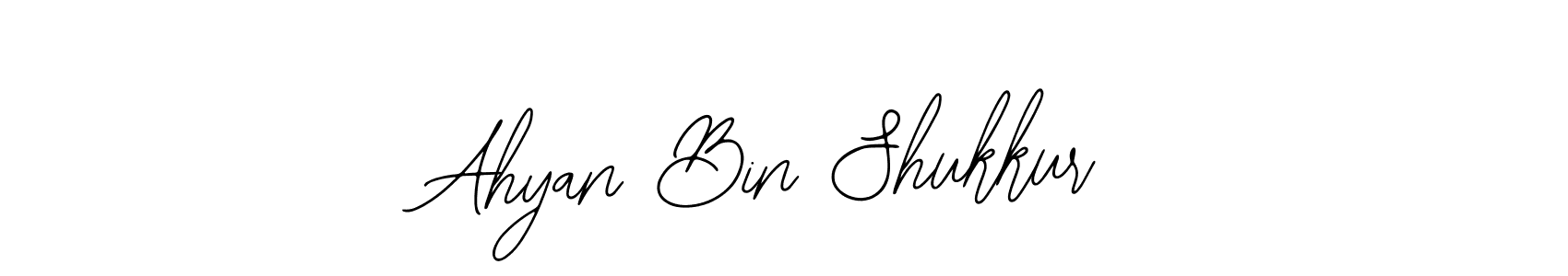 See photos of Ahyan Bin Shukkur official signature by Spectra . Check more albums & portfolios. Read reviews & check more about Bearetta-2O07w font. Ahyan Bin Shukkur signature style 12 images and pictures png