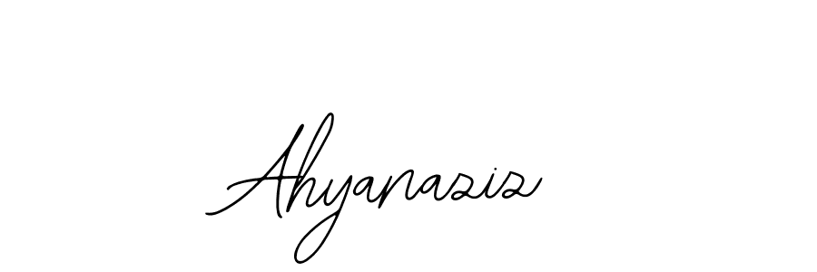 Ahyanaziz stylish signature style. Best Handwritten Sign (Bearetta-2O07w) for my name. Handwritten Signature Collection Ideas for my name Ahyanaziz. Ahyanaziz signature style 12 images and pictures png