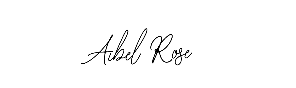 You should practise on your own different ways (Bearetta-2O07w) to write your name (Aibel Rose) in signature. don't let someone else do it for you. Aibel Rose signature style 12 images and pictures png