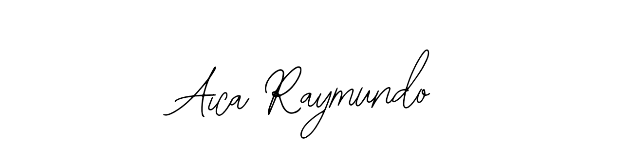 Also we have Aica Raymundo name is the best signature style. Create professional handwritten signature collection using Bearetta-2O07w autograph style. Aica Raymundo signature style 12 images and pictures png