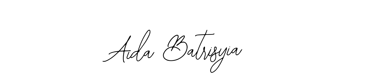How to make Aida Batrisyia signature? Bearetta-2O07w is a professional autograph style. Create handwritten signature for Aida Batrisyia name. Aida Batrisyia signature style 12 images and pictures png