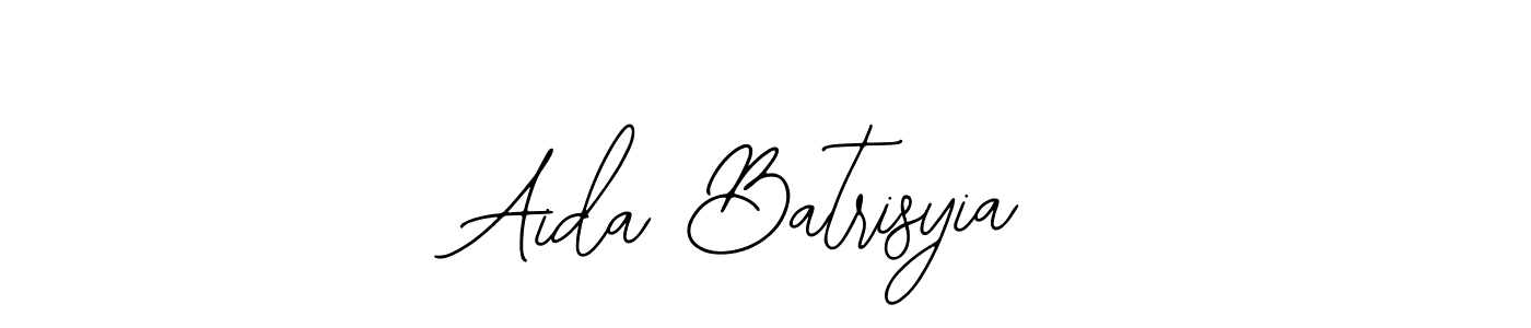 Design your own signature with our free online signature maker. With this signature software, you can create a handwritten (Bearetta-2O07w) signature for name Aida Batrisyia. Aida Batrisyia signature style 12 images and pictures png