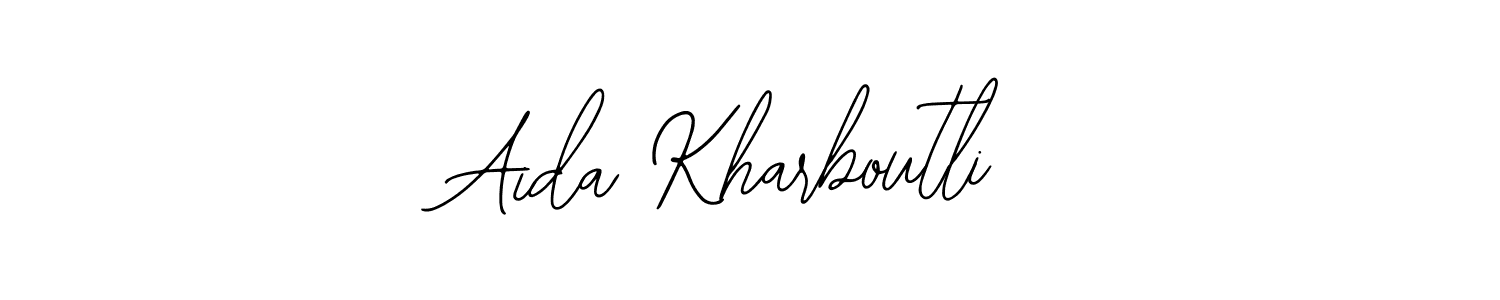 Make a short Aida Kharboutli signature style. Manage your documents anywhere anytime using Bearetta-2O07w. Create and add eSignatures, submit forms, share and send files easily. Aida Kharboutli signature style 12 images and pictures png