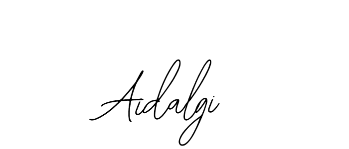 How to make Aidalgi signature? Bearetta-2O07w is a professional autograph style. Create handwritten signature for Aidalgi name. Aidalgi signature style 12 images and pictures png