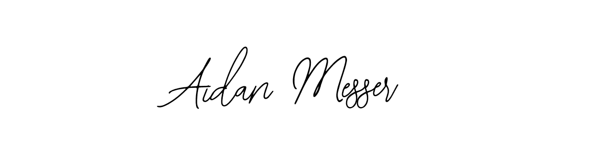 Use a signature maker to create a handwritten signature online. With this signature software, you can design (Bearetta-2O07w) your own signature for name Aidan Messer. Aidan Messer signature style 12 images and pictures png