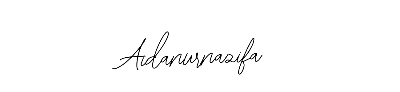 Make a beautiful signature design for name Aidanurnazifa. With this signature (Bearetta-2O07w) style, you can create a handwritten signature for free. Aidanurnazifa signature style 12 images and pictures png