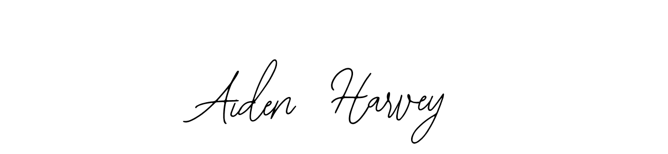 This is the best signature style for the Aiden  Harvey name. Also you like these signature font (Bearetta-2O07w). Mix name signature. Aiden  Harvey signature style 12 images and pictures png