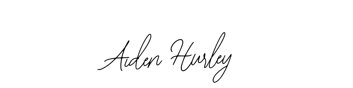 Also You can easily find your signature by using the search form. We will create Aiden Hurley name handwritten signature images for you free of cost using Bearetta-2O07w sign style. Aiden Hurley signature style 12 images and pictures png