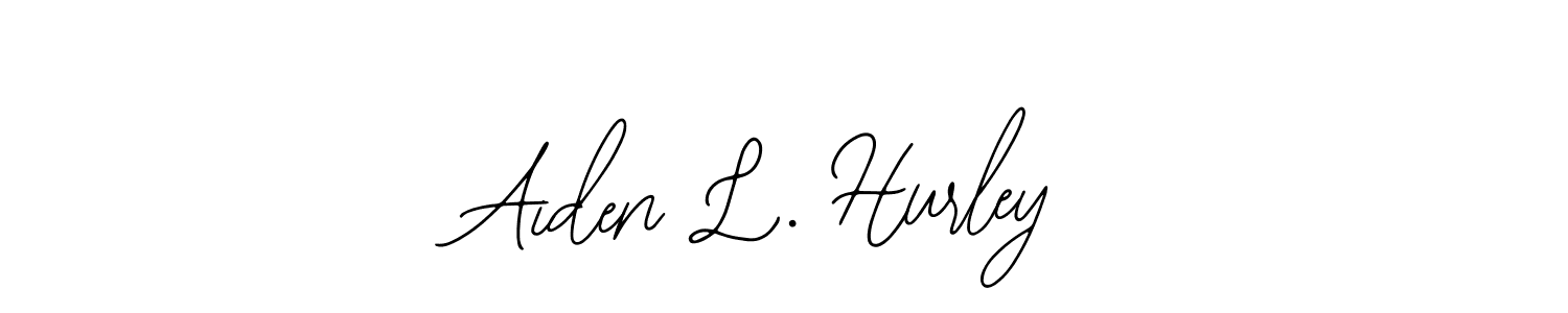 Bearetta-2O07w is a professional signature style that is perfect for those who want to add a touch of class to their signature. It is also a great choice for those who want to make their signature more unique. Get Aiden L. Hurley name to fancy signature for free. Aiden L. Hurley signature style 12 images and pictures png