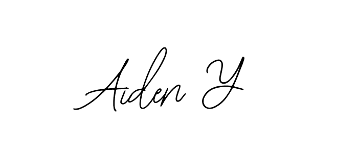 How to Draw Aiden Y signature style? Bearetta-2O07w is a latest design signature styles for name Aiden Y. Aiden Y signature style 12 images and pictures png