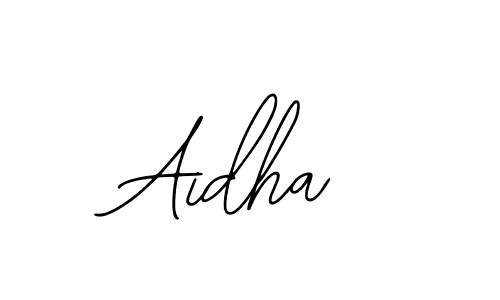 How to Draw Aidha signature style? Bearetta-2O07w is a latest design signature styles for name Aidha. Aidha signature style 12 images and pictures png
