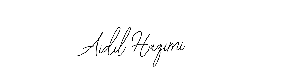 Create a beautiful signature design for name Aidil Haqimi. With this signature (Bearetta-2O07w) fonts, you can make a handwritten signature for free. Aidil Haqimi signature style 12 images and pictures png