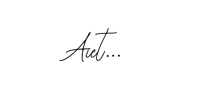 You can use this online signature creator to create a handwritten signature for the name Aiet.... This is the best online autograph maker. Aiet... signature style 12 images and pictures png