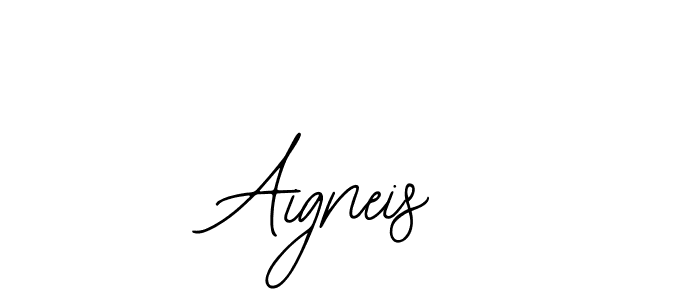 How to make Aigneis signature? Bearetta-2O07w is a professional autograph style. Create handwritten signature for Aigneis name. Aigneis signature style 12 images and pictures png