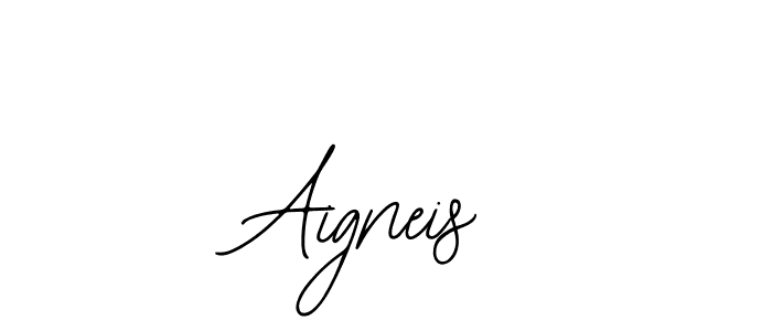 The best way (Bearetta-2O07w) to make a short signature is to pick only two or three words in your name. The name Aigneis include a total of six letters. For converting this name. Aigneis signature style 12 images and pictures png