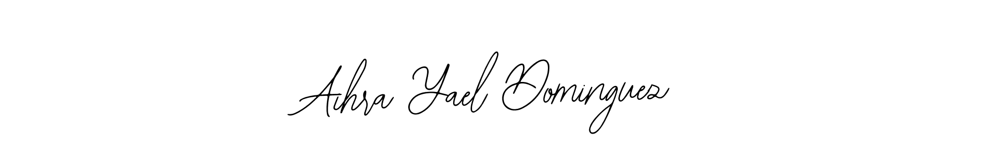 Also we have Aihra Yael Dominguez name is the best signature style. Create professional handwritten signature collection using Bearetta-2O07w autograph style. Aihra Yael Dominguez signature style 12 images and pictures png