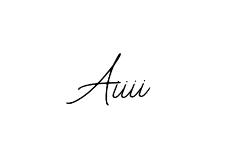 Design your own signature with our free online signature maker. With this signature software, you can create a handwritten (Bearetta-2O07w) signature for name Aiiii. Aiiii signature style 12 images and pictures png