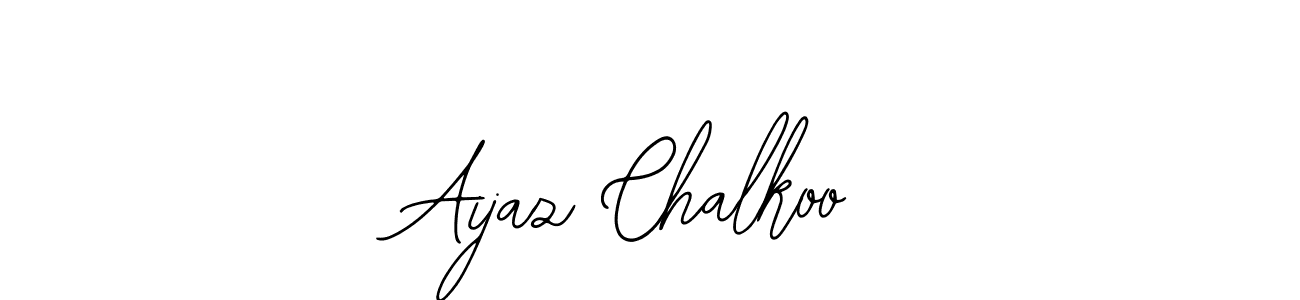 Create a beautiful signature design for name Aijaz Chalkoo. With this signature (Bearetta-2O07w) fonts, you can make a handwritten signature for free. Aijaz Chalkoo signature style 12 images and pictures png