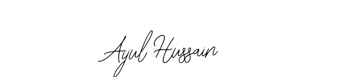 Make a short Aijul Hussain signature style. Manage your documents anywhere anytime using Bearetta-2O07w. Create and add eSignatures, submit forms, share and send files easily. Aijul Hussain signature style 12 images and pictures png